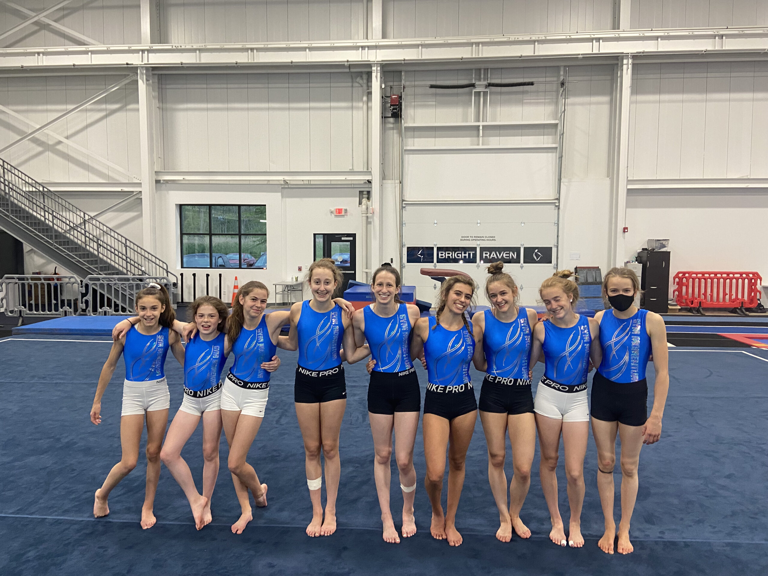 Gym Momentum Training Camp, Bright Raven Gymnastics.
